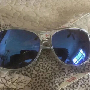 Vintage VECTRA Sunglasses clear purple